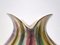 Jarrón vintage de cerámica atribuido a Italo Casini con colores iridiscentes, Italia, años 50, Imagen 9