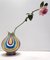 Vaso vintage in ceramica attribuito a Italo Casini con colori cangianti, Italia, anni '50, Immagine 2