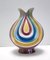 Vintage Ceramic Vase attributed to Italo Casini with Iridescent Colors, Italy, 1950s, Image 1