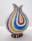 Jarrón vintage de cerámica atribuido a Italo Casini con colores iridiscentes, Italia, años 50, Imagen 5
