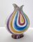 Vintage Ceramic Vase attributed to Italo Casini with Iridescent Colors, Italy, 1950s 5