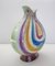 Jarrón vintage de cerámica atribuido a Italo Casini con colores iridiscentes, Italia, años 50, Imagen 6
