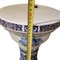 Pedestal Mid-Century de porcelana con motivos de pavo real, Imagen 4