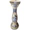 Piedistallo Mid-Century in porcellana con motivi a pavone, Immagine 3