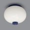 Ceiling Light with White Glass Diffuser, 1960s, Image 2