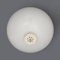 Ceiling Light with White Glass Diffuser, 1960s, Image 3