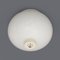 Lampada da soffitto con diffusore in vetro bianco, anni '60, Immagine 6