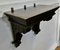 Gothic Carved Oak Wall Bracket Shelf 4