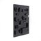 Black Uten.Silo Wall Organizer Tray by Dorothee Maurer Becker for Design M, 1960s 2