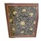 Credenza vintage in legno con tessuti in seta e bronzo, Immagine 3