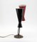 Lámpara de mesa vintage, años 50, Imagen 4
