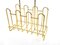 Hollywood Regency Brass Magazine Rack, 1970s, Image 6