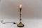 Lampada da tavolo Mid-Century moderna con base Swirls color oro, Germania, anni '60, Immagine 6