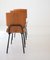 Italian Dining Chairs in Teak and Iron from Societa Compensati Curvi, 1950s, Set of 6 6