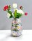 Vintage Painted Porcelain Flower Vase by Bassano, Italy, 1960s 2