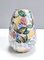 Vintage Painted Porcelain Flower Vase by Bassano, Italy, 1960s 1