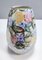 Vintage Painted Porcelain Flower Vase by Bassano, Italy, 1960s 4