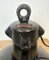 Industrial Black Enamel Factory Lamp with Cast Iron Top from Elektrosvit, 1950s 11