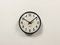 Vintage Black School Wall Clock from Lathem, 1980s 2