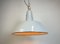 Industrial Grey Enamel Factory Pendant Lamp from Philips, 1960s 14