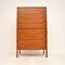 Vintage Walnut Tallboy Chest of Drawers, 1960s 1