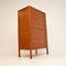 Vintage Walnut Tallboy Chest of Drawers, 1960s 3