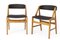 Chaises par Henning Kjaernulf, Danemark, 1960s, Set de 2 1