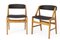 Stühle von Henning Kjaernulf, Dänemark, 1960er, 2er Set 1