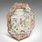 Japanese Octagonal Serving Plate in Ceramic, 1890s, Image 4