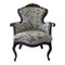 Antique English Victorian Armrest Chair, Image 1