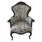 Antique English Victorian Armrest Chair, Image 2