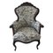 Chaise à Accoudoirs Victorienne Antique, Angleterre 2