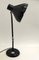 Lámpara de mesa negra de Jumo, años 50, Imagen 15