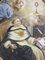 St. Thomas Aquinas, 1700s-1800s, Oil Painting Under Glass, Framed, Image 2