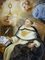 Saint Thomas d'Aquin, Années 1700-1800, Peinture à l'Huile Sous Verre, Encadré 9