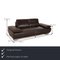 Leather Brown Two Seater Sofa from Koinor Volare 2