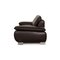 Leather Brown Two Seater Sofa from Koinor Volare 10