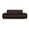 Leather Brown Two Seater Sofa from Koinor Volare 9