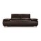 Leather Brown Two Seater Sofa from Koinor Volare 1