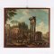 Hubert Robert, Paisaje con ruinas y figuras, óleo sobre lienzo, Imagen 1