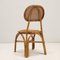 Bamboo Chairs, Italy, 1960s, Set of 5 1