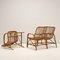 Chaises en Bambou, Italie, 1960s, Set de 3 8