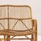 Chairs in Bamboo, Italy, 1960s, Set of 3 4