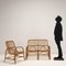 Stühle aus Bambus, Italien, 1960er, 3er Set 2