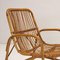 Chairs in Bamboo, Italy, 1960s, Set of 3 3