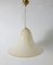 Lámpara colgante en forma de remolino de cristal de Murano, Italia, años 70, Imagen 7