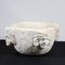 White Stone Mortar with Angel Face Decorations 7