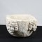 White Stone Mortar with Angel Face Decorations 3