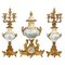 19th Century Sèvres Porcelain Mantel Set, 1880, Set of 3, Image 1