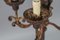 Antiker figuraler Kronleuchter aus Schmiedeeisen im Barockstil, Frankreich, 1890er 10
